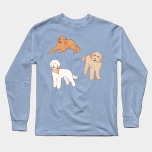 Golden Doodle illustration pack Long Sleeve T-Shirt